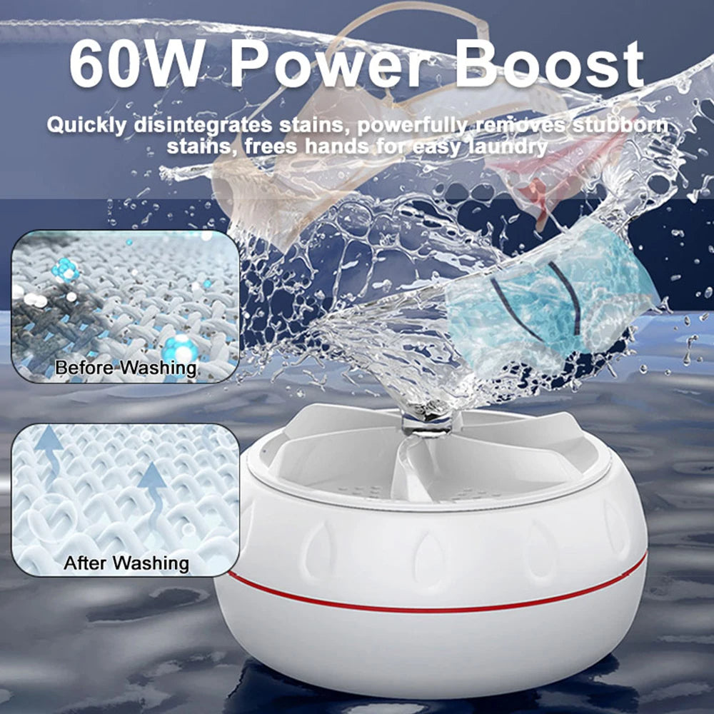 🔥Hot Summer Sale 49%OFF🔥Mini Washing Machine (FREE SHIPPING)  🔥عرض الصيف الساخن بخصم 49%🔥 غسالة صغيرة (شحن مجاني)