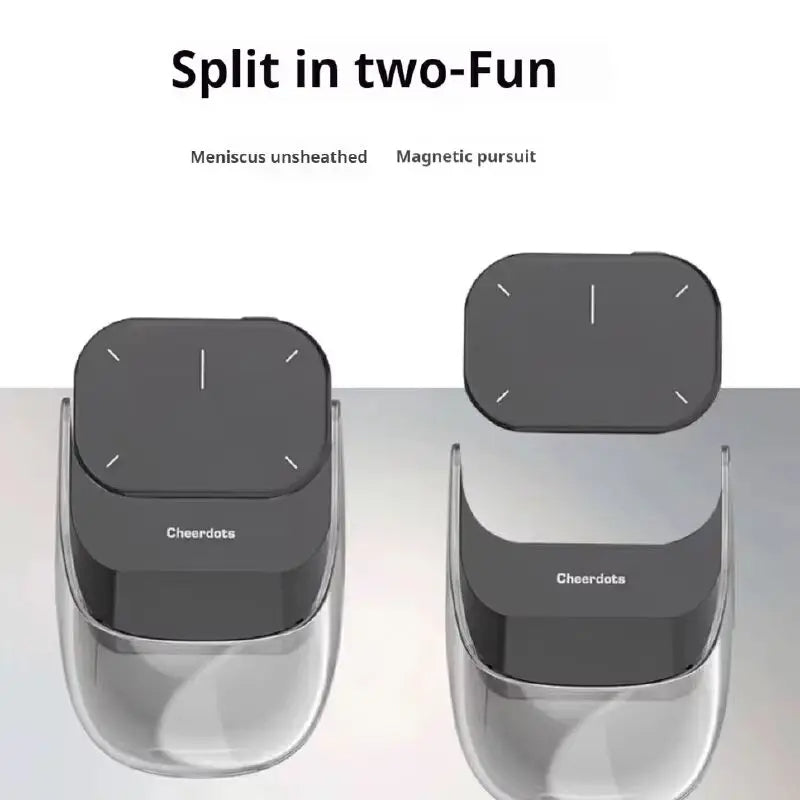 Bdesktop Split Air Mouse with AI Voice, Wireless Bluetooth Laser Pointer and Recording