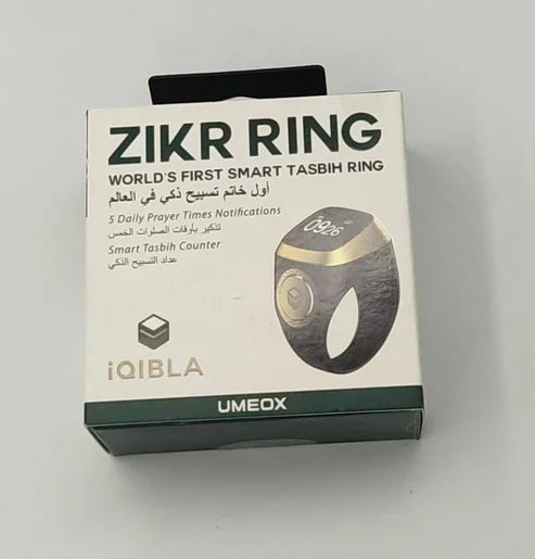 RAMDAN OFFER 49% OFF- Smart Tasbih Tally Counter Ring with Prayer Time Reminder (FREE SHIPPING ) --عرض رمضان: خصم 49% على خاتم عدّ التسبيح الذكي مع مذكرات أوقات الصلاة (شحن مجاني)